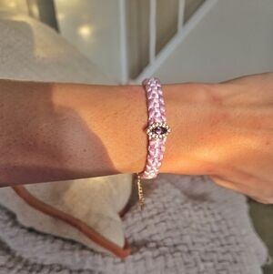 Handmade "The Février" Silk Macrame Bracelet